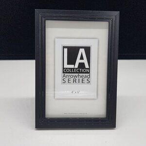 LA Collection Arrowhead Series Black Photo Frame 4" X 6" Modern Design